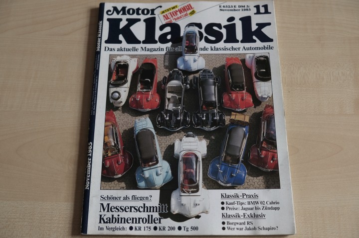 Motor Klassik 11/1985